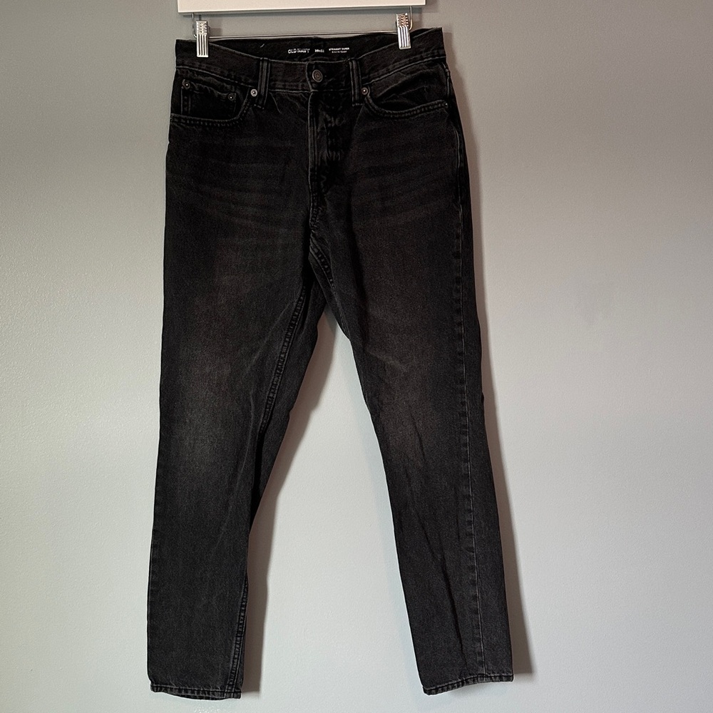 Old Navy Men's Black Denim Jeans, 30x32